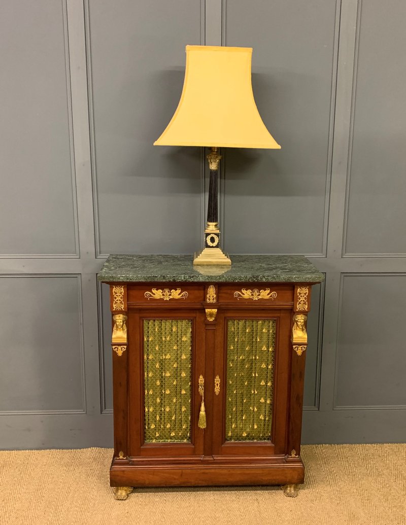 French Empire Mahogany Chiffonier - Image 2